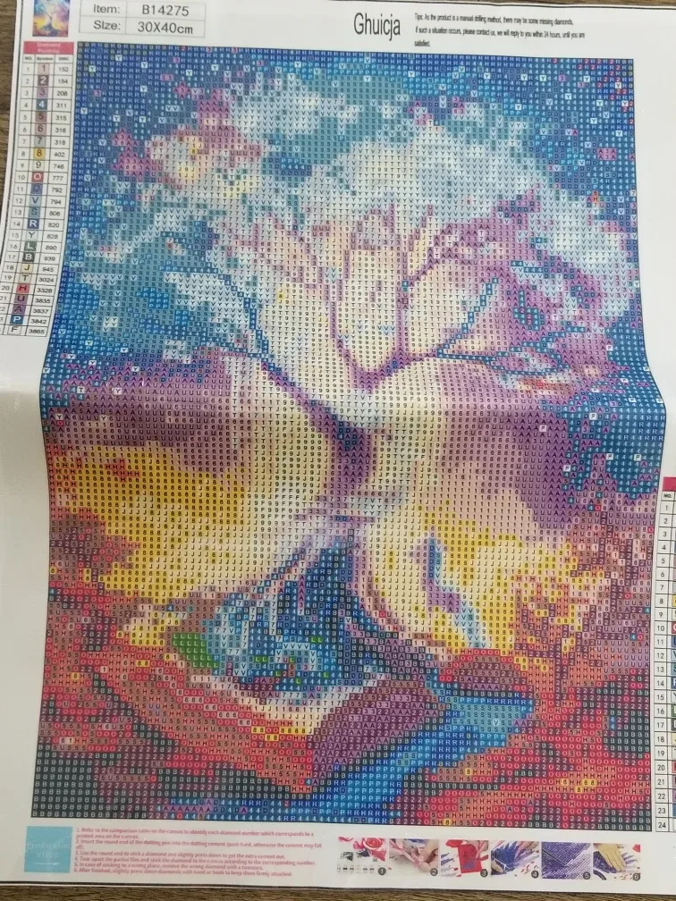 Diamond Painting Kit - 30x40cm - New thumbnail