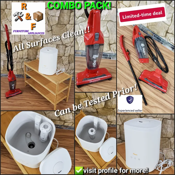 ➡️DirtDevil Vide 3in1 Bagless Vacuum+Crane Diffuser humidifier thumbnail