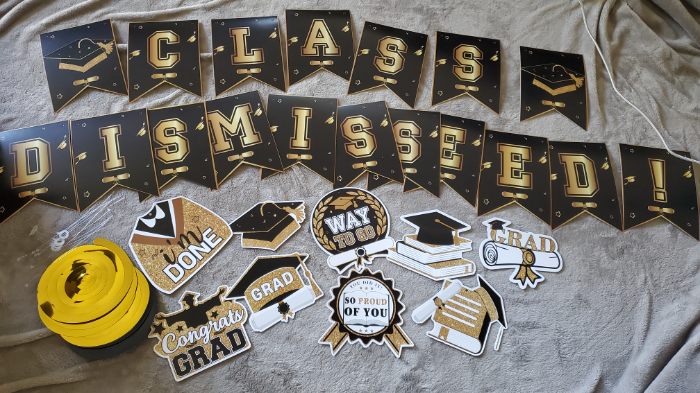 Graduation Party Decoration Set - Class Dismissed! - photo 2