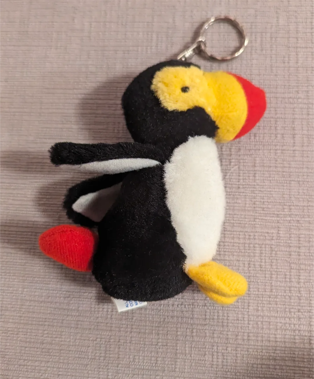Puffin Bird Plush Keychain thumbnail