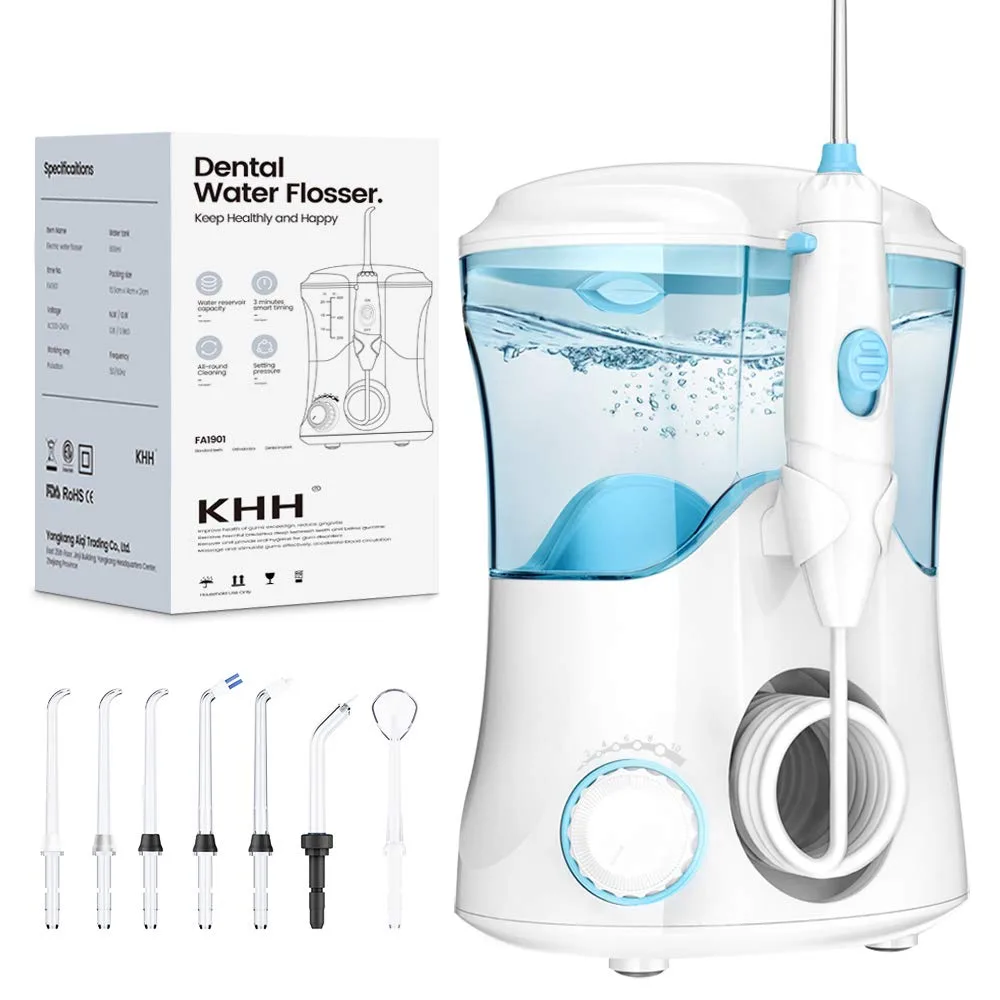 KHH Water Flosser Pick Teeth Cleaner Dental image indicator(2)