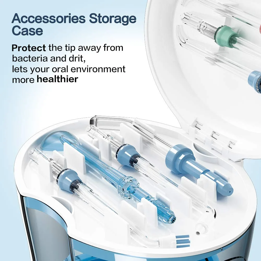 KHH Water Flosser Pick Teeth Cleaner Dental image indicator(7)