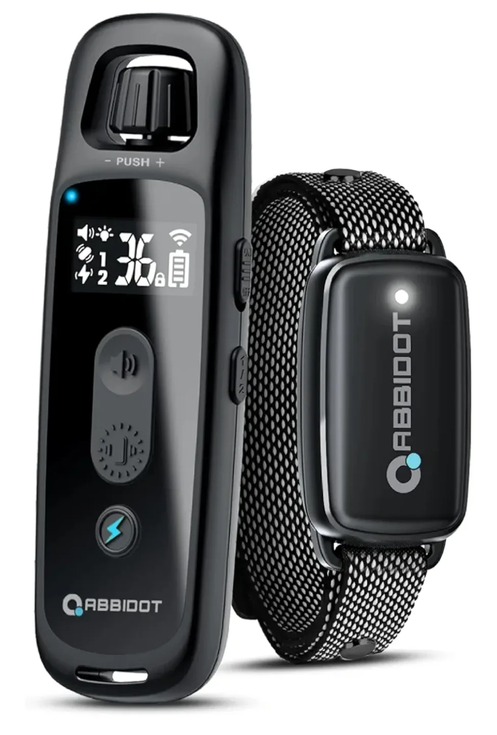 New. Abbidot E-Collar for Dogs 15-120 lbs image indicator(2)