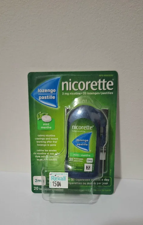 Nicorette Lozenge Pastille 2mg - Mint thumbnail