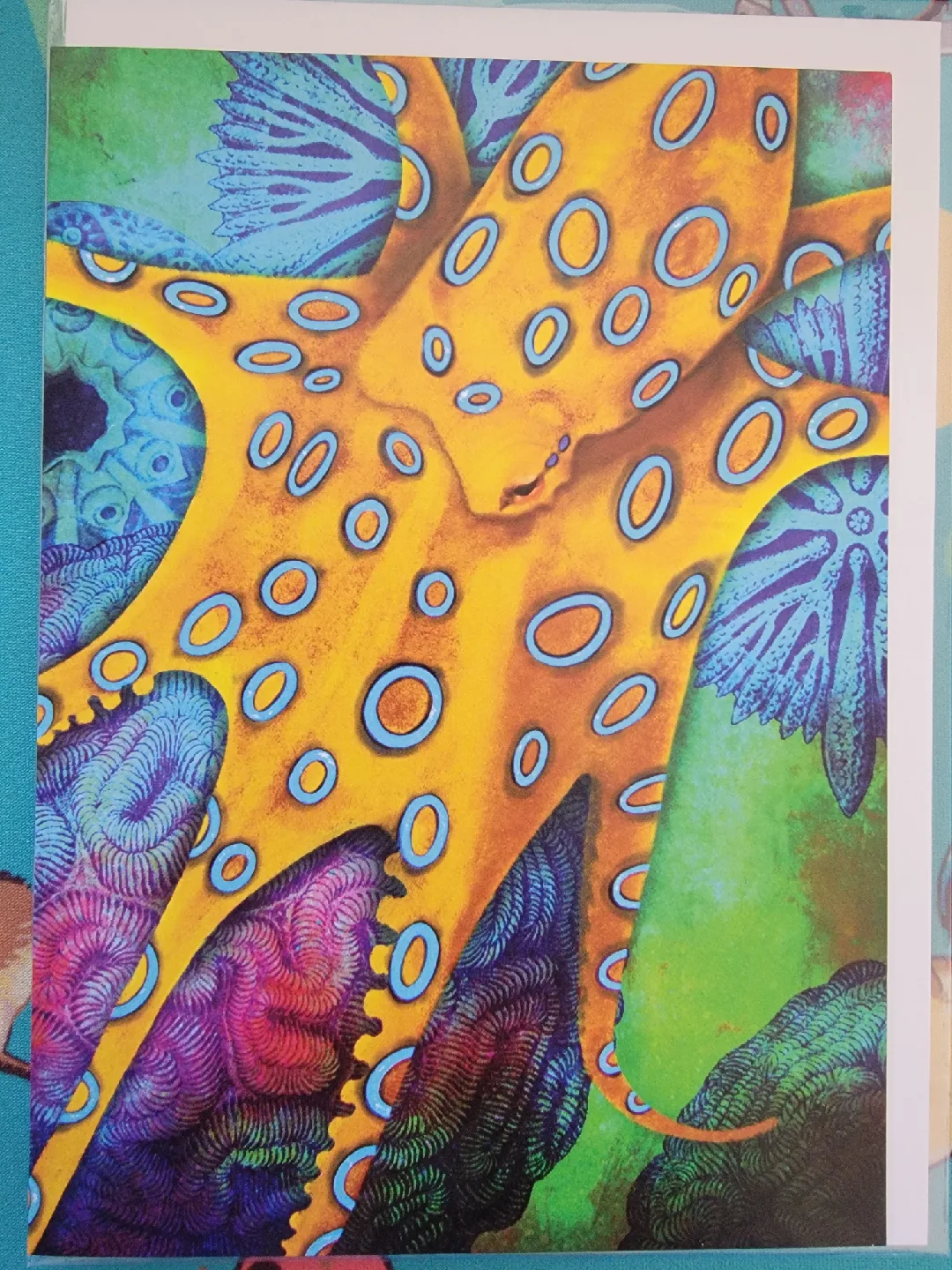 🥕 The Glow Oracle Blue-Ringed Octopus Card thumbnail