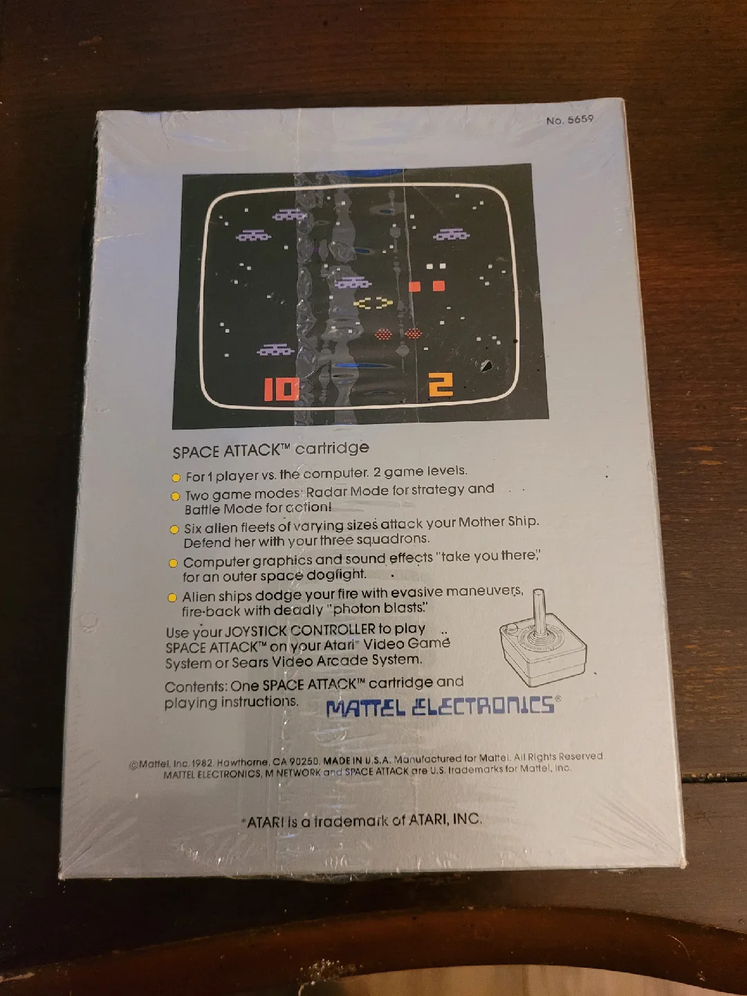 Space Attack game for Atari Cib image indicator(2)