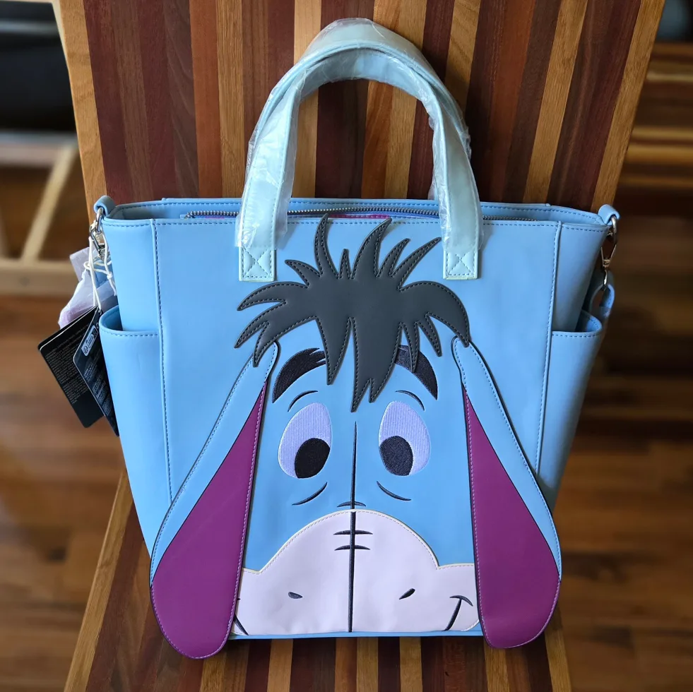 Disney Loungefly Eeyore Convertible Tote Bag - New! thumbnail