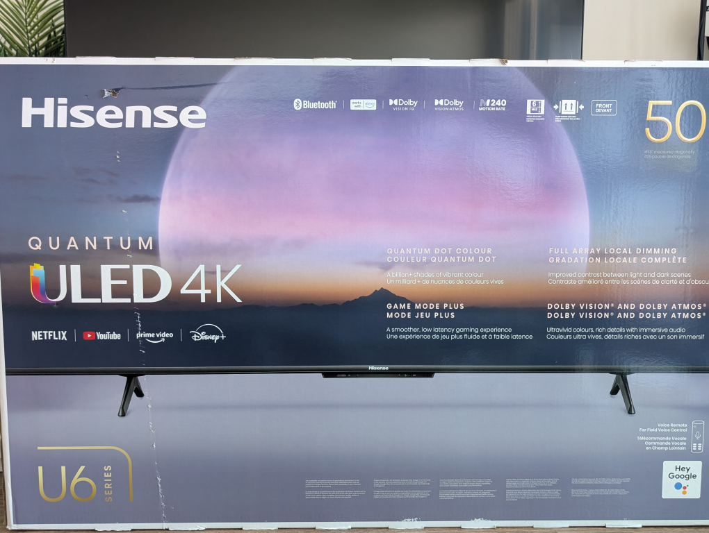 Hisense 50" Quantum ULED 4K TV - U6 Series - photo 5