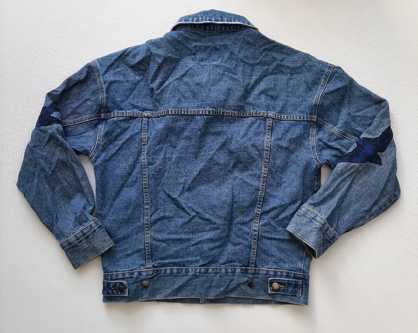 WESC Denim Jacket with Bird Embroidery image indicator(2)