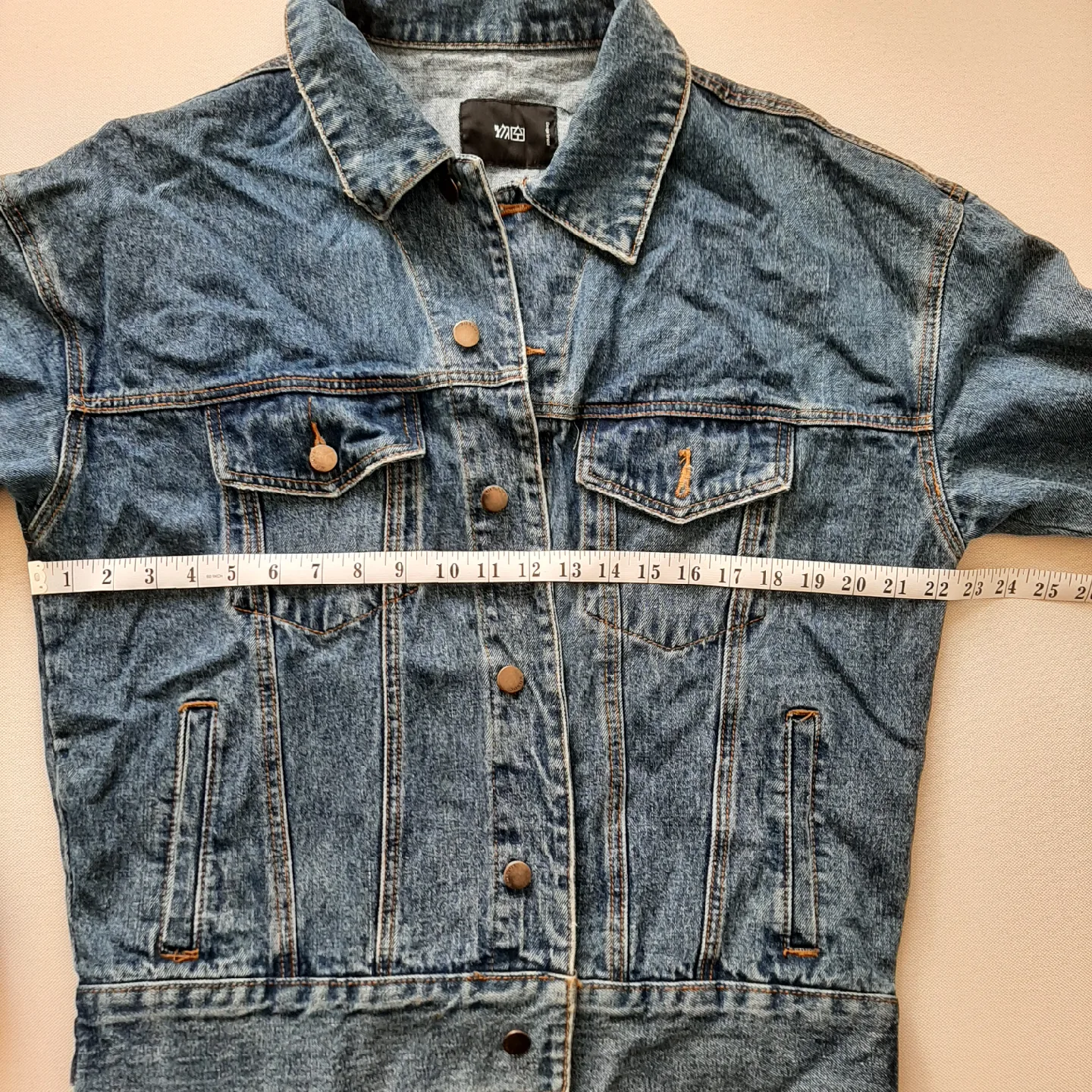 WESC Denim Jacket with Bird Embroidery image indicator(4)