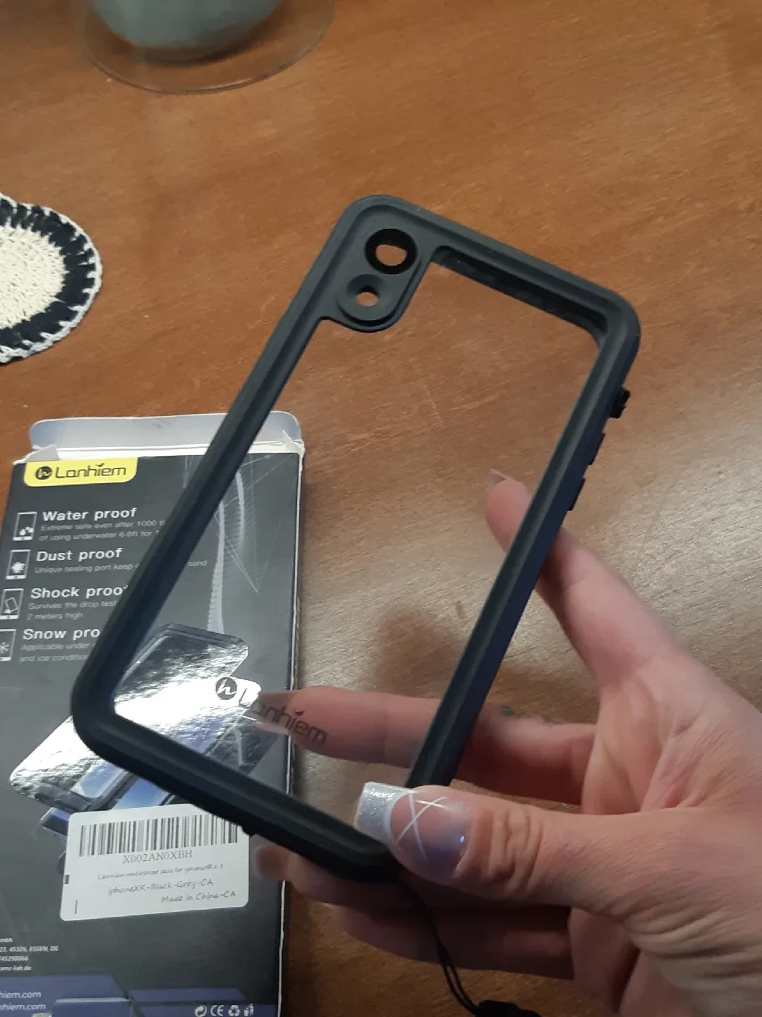 Lanhiem waterproof phone case for the iPhone XR thumbnail