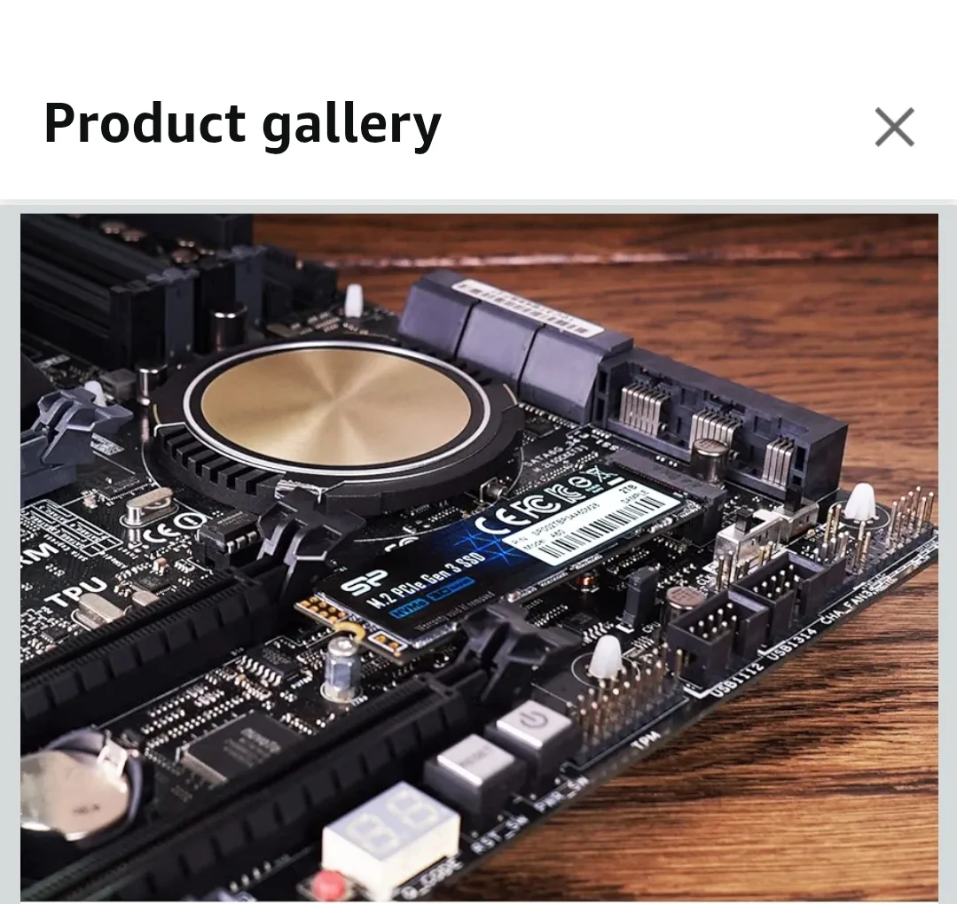 New Silicon Power A60 M.2 2280 512GB Max2200/1600 MB image indicator(3)