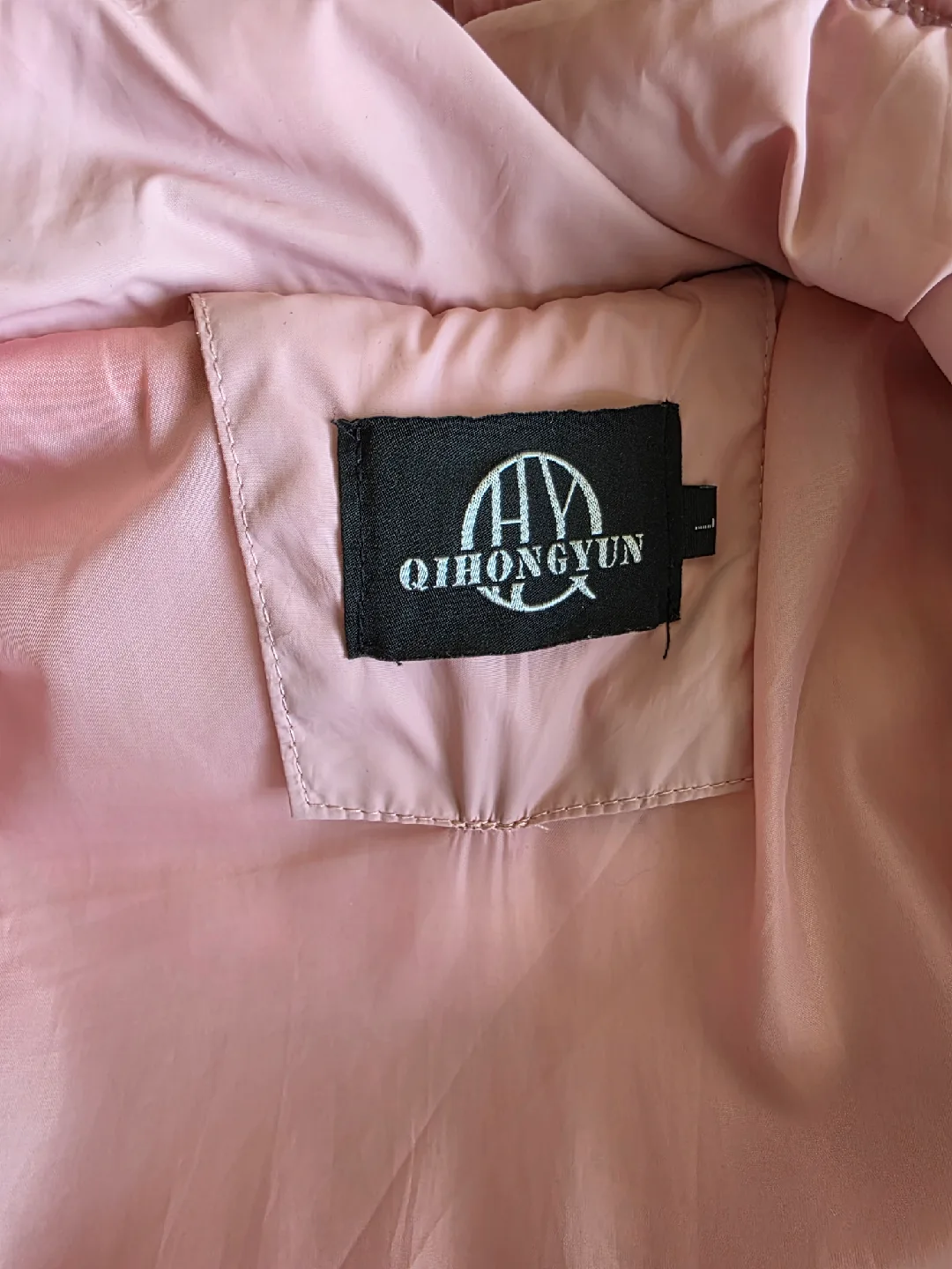 Qihongyun Fashion Series Pink Puffer Jacket size S image indicator(4)