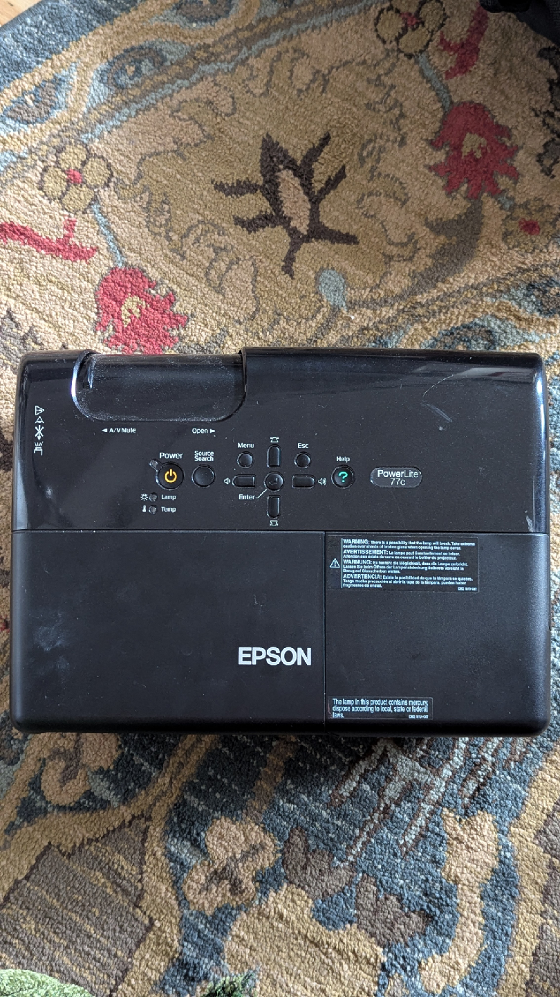 Epson EMP - X5 conference projector - photo 4