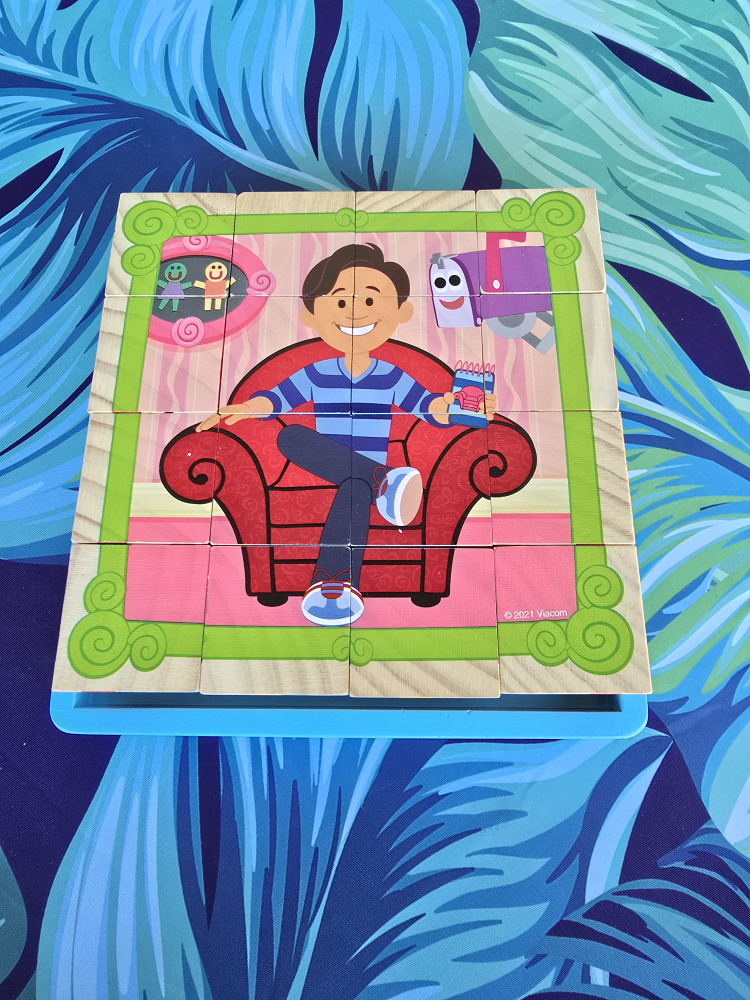 Melissa & Doug Blue's Clues Wooden Cube Puzzle - 16 Pieces - photo 2