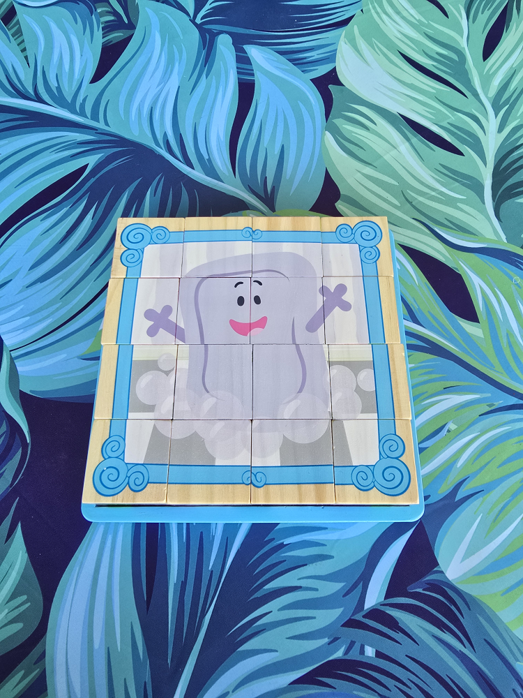 Melissa & Doug Blue's Clues Wooden Cube Puzzle - 16 Pieces - photo 4