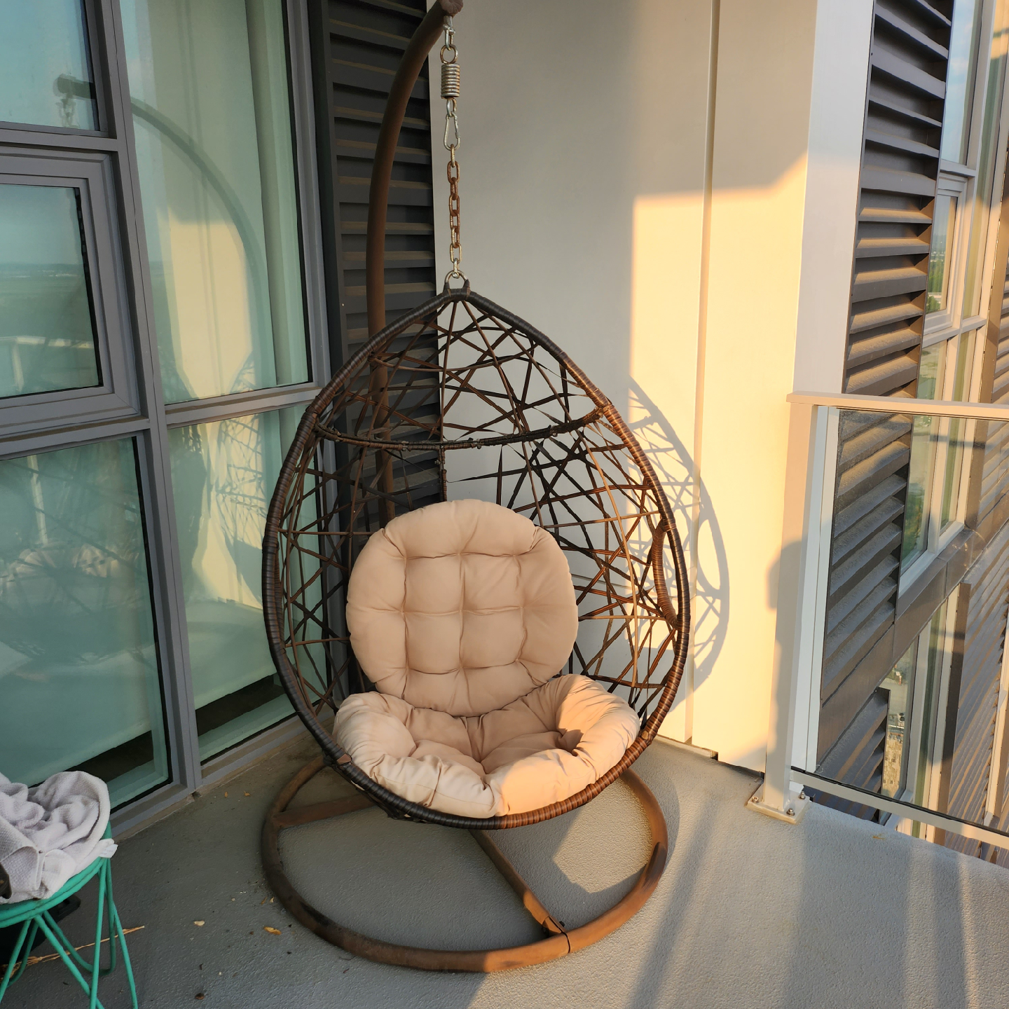 Hanging Egg Chair with Cushion