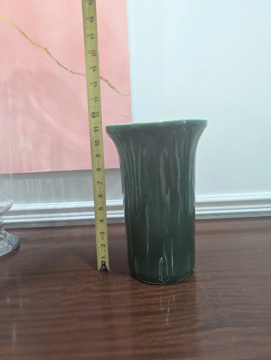 Incredible Beauceware Deep Green Vase image indicator(5)