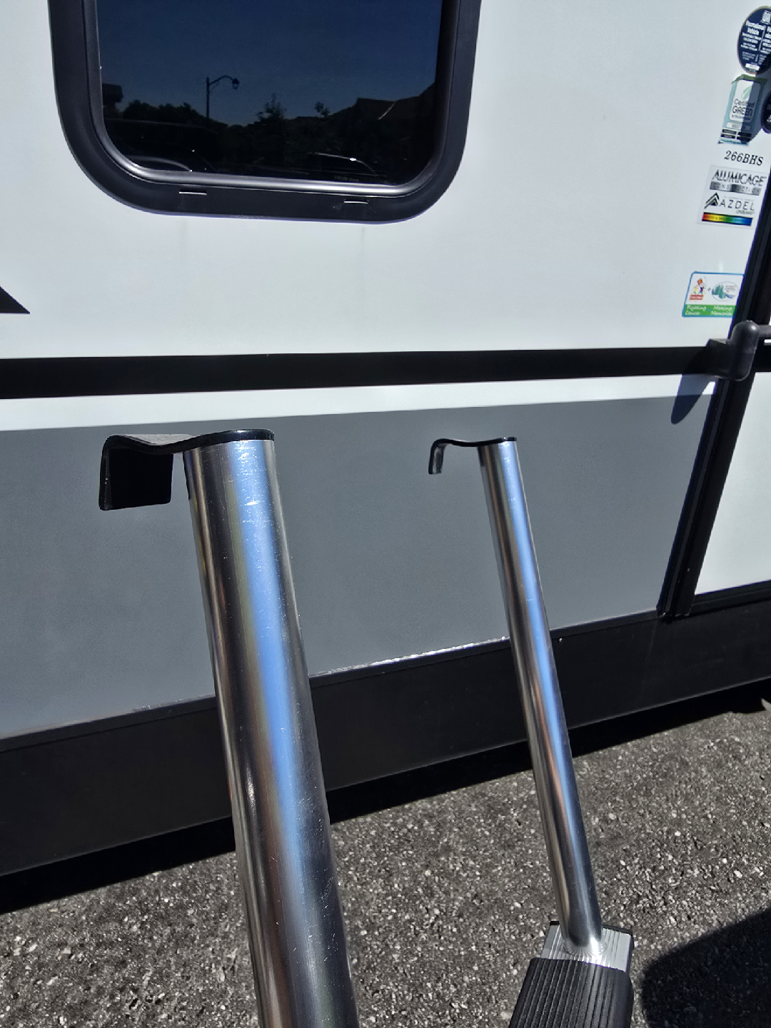 RV bunk bed Ladder - Aluminum