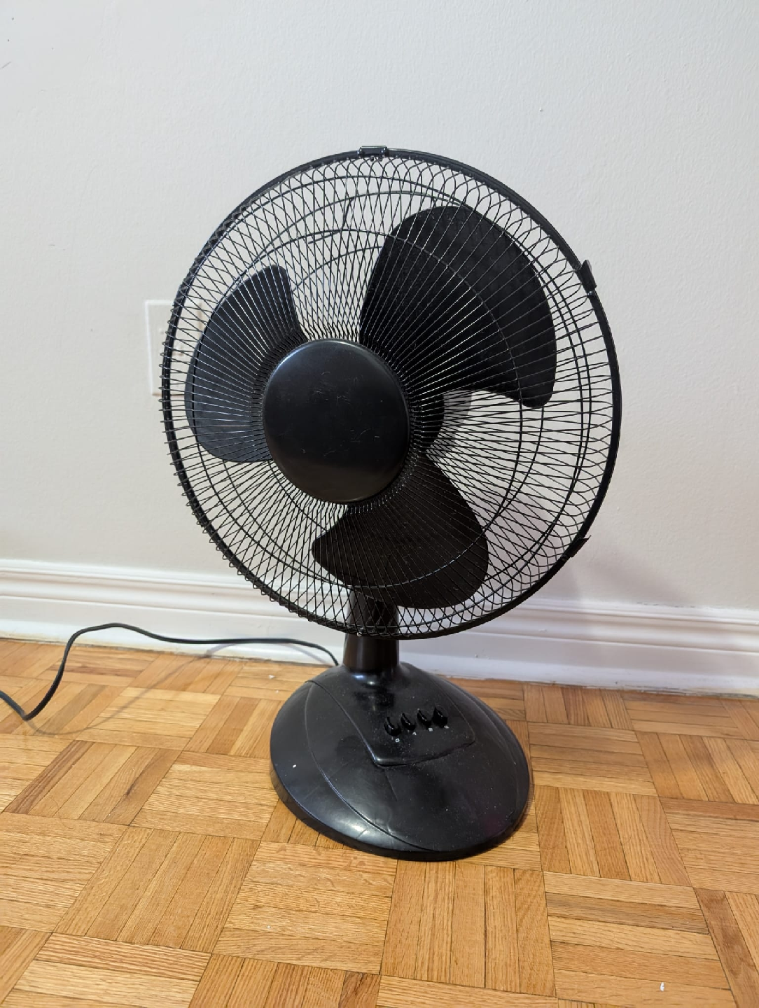 Black Table Fan