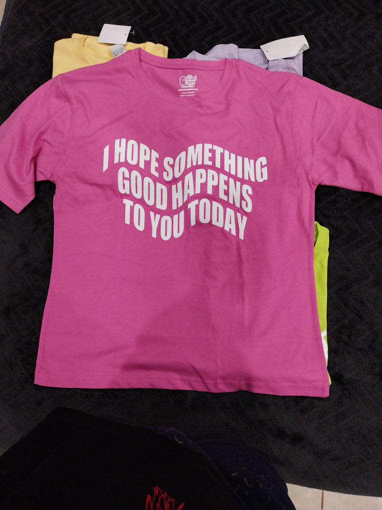 Assorted Graphic T-Shirts - Panda, Puma, Dream, Hope - photo 2