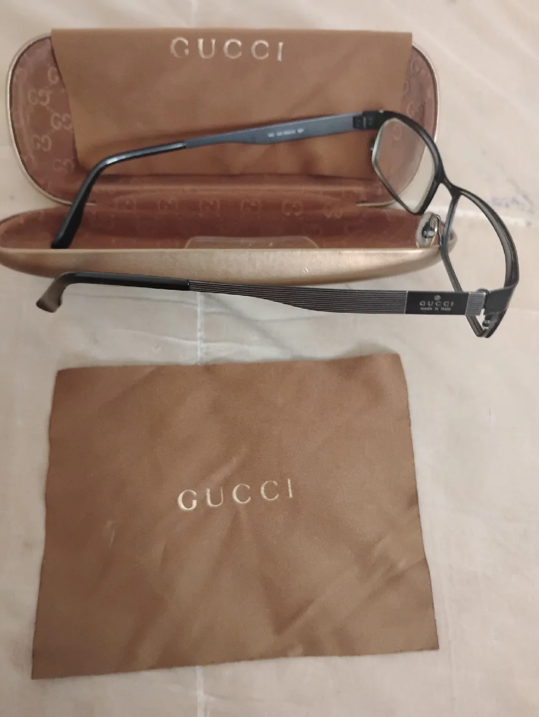 Gucci Eyeglasses with Case & Cloth thumbnail