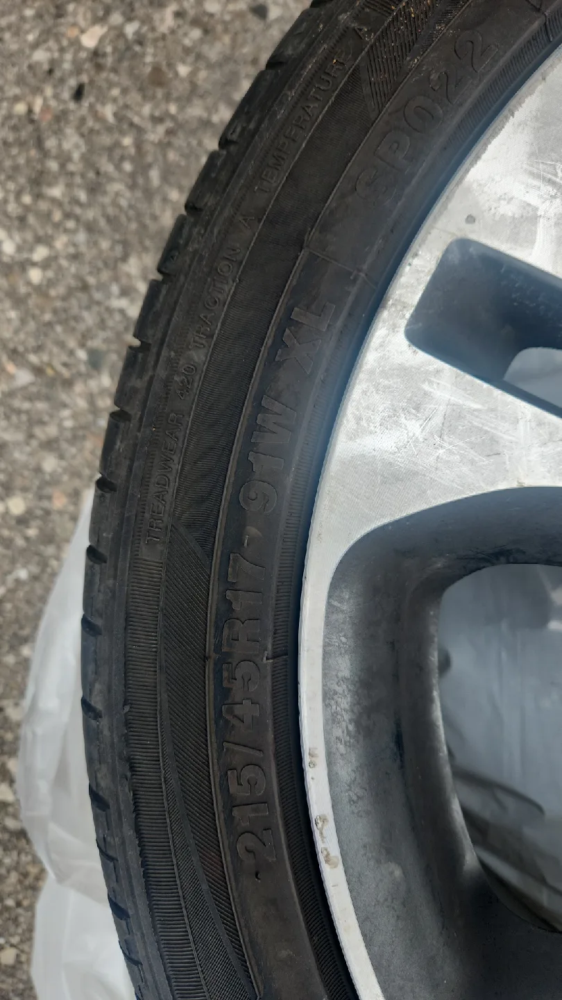 215/45R17 91W XL Wanli Sonic Plus Kia Tire image indicator(3)