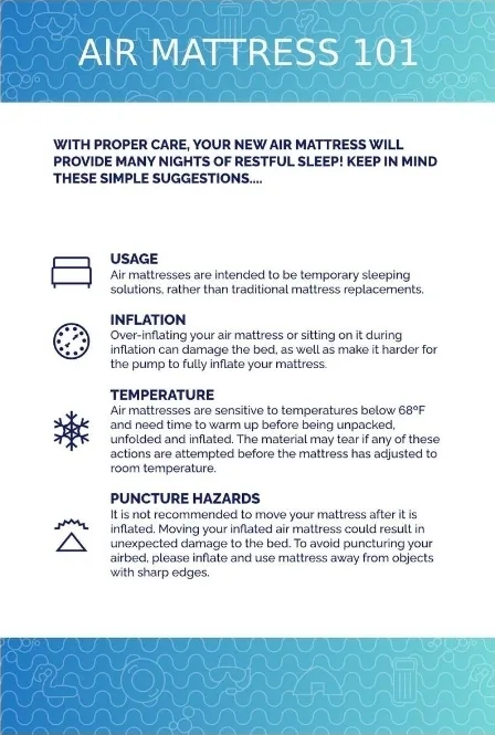 Brand New Double-High Queen Air Mattress, Built-In 120V Pump image indicator(8)