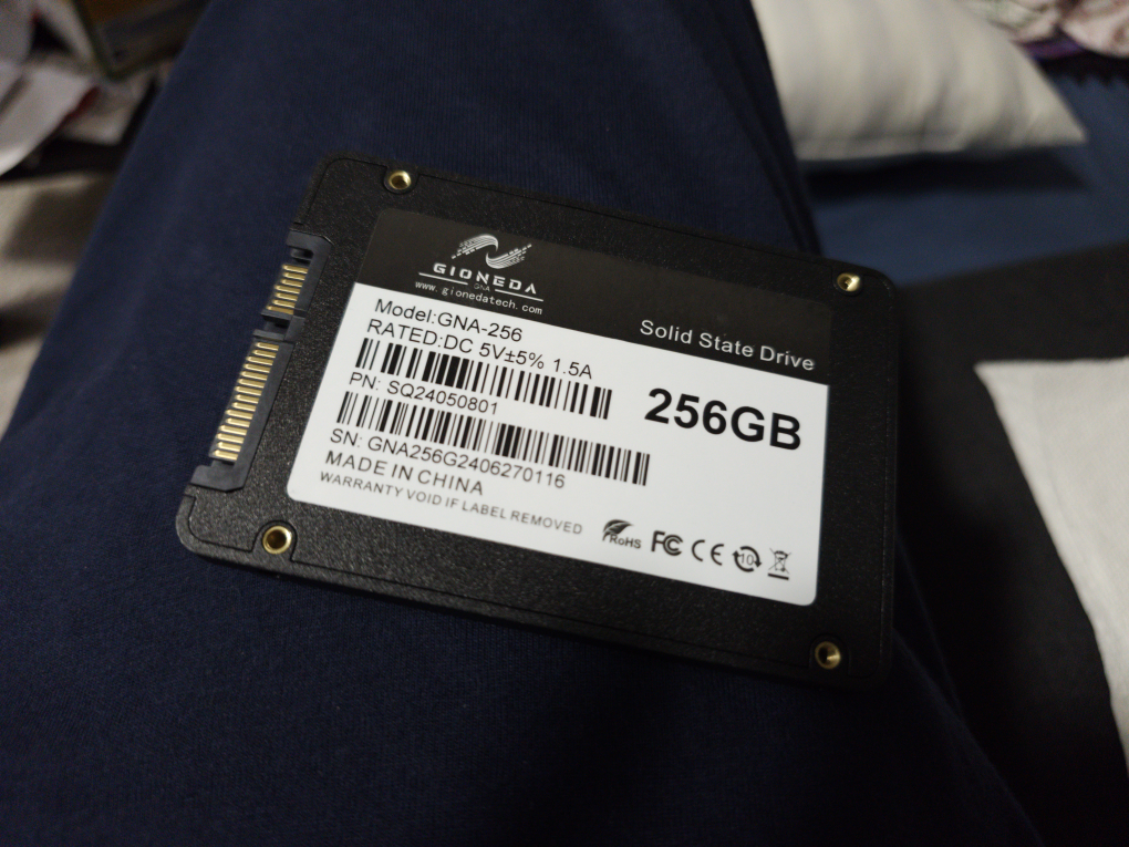 Sata SSD 256 GB 🥕