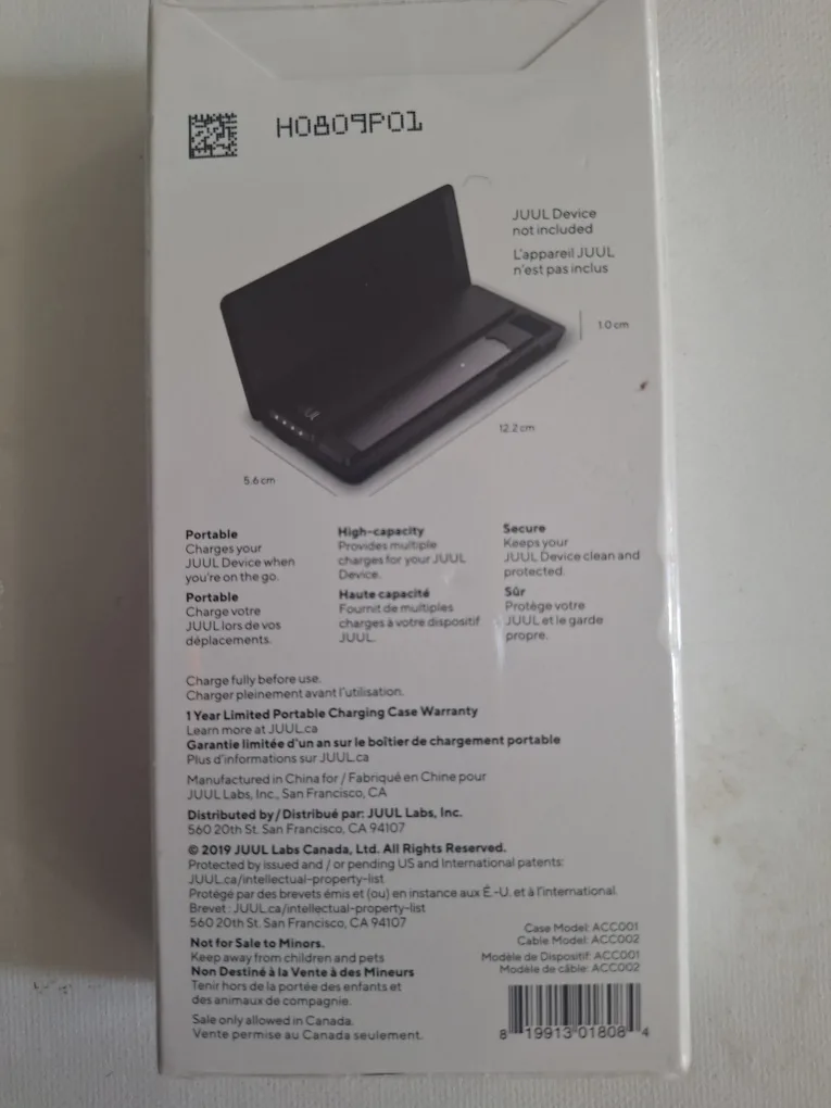 Juul Charging Case  New Sealed image indicator(2)