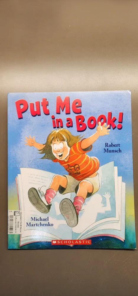 Put Me in a Book! by Robert Munsch thumbnail