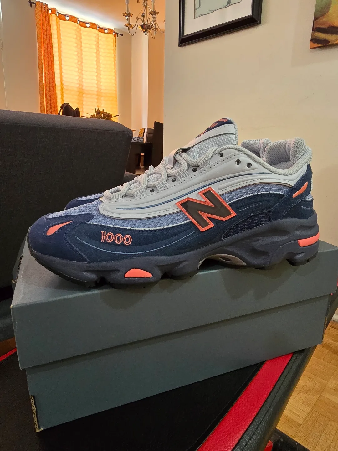 New Balance M1000 Blue/Grey - Size 8.5 US image indicator(2)