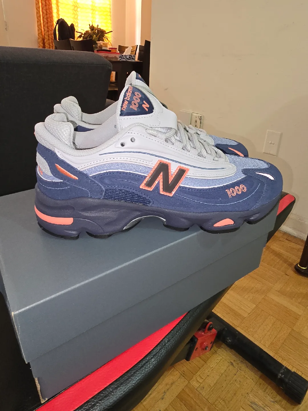 New Balance M1000 Blue/Grey - Size 8.5 US image indicator(4)