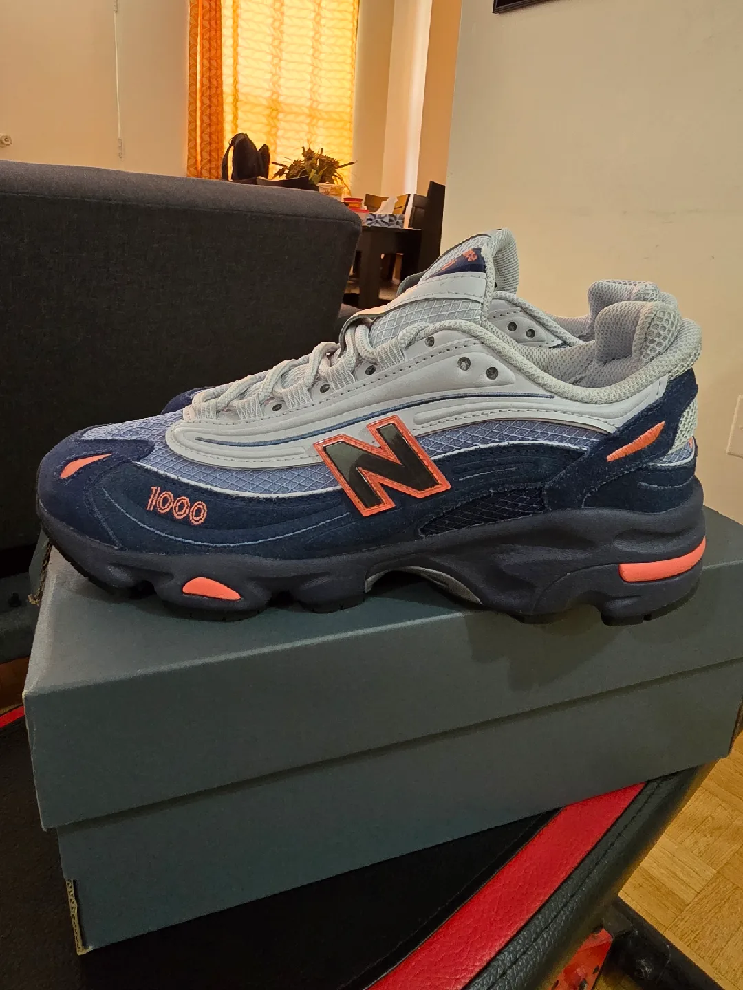 New Balance M1000 Blue/Grey - Size 8.5 US image indicator(7)