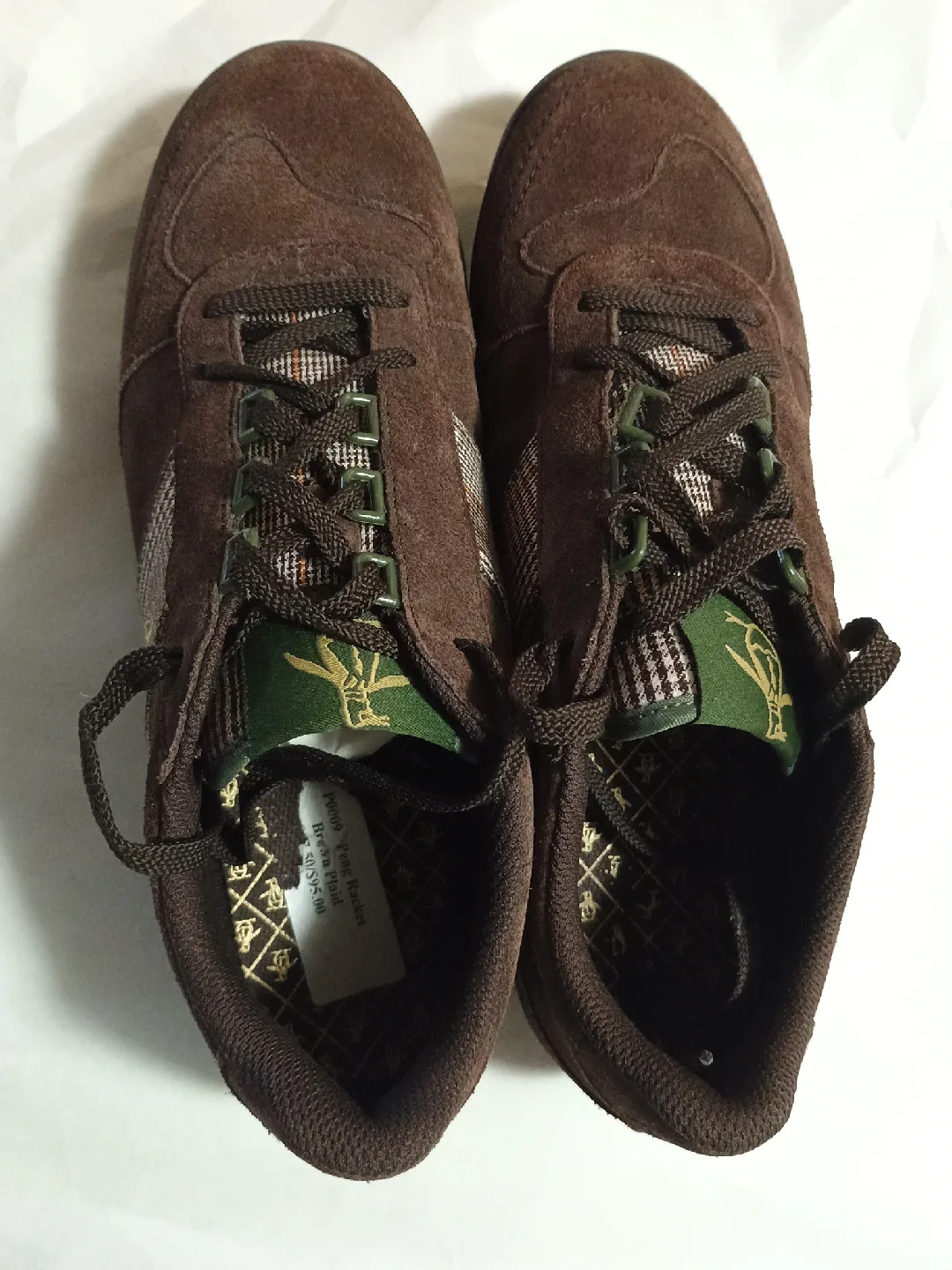 Men's Penguin Pete Racket Brown Suede Sneakers image indicator(6)