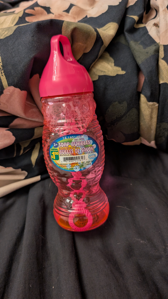 Dollarama Soap Bubbles - Fun for 3+
