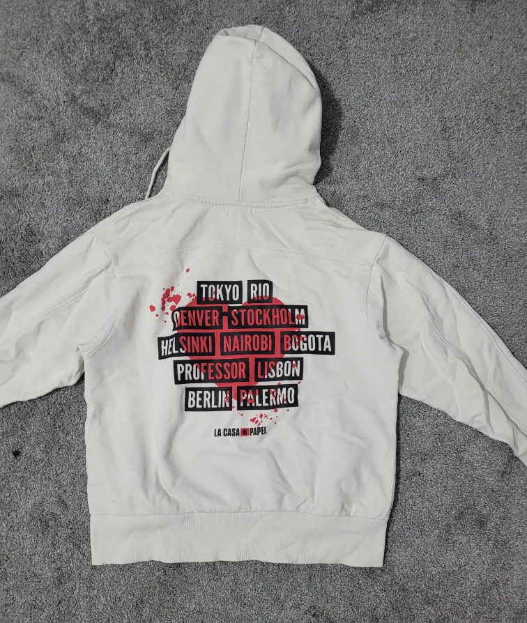 Reserved La Casa de Papel Hoodie - Size S thumbnail