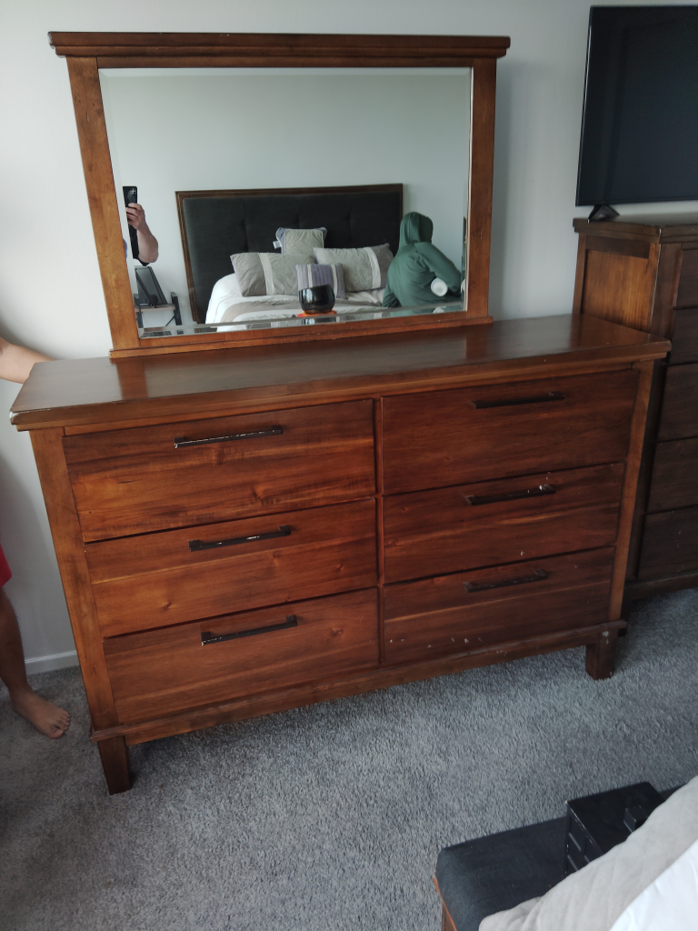 Wooden Bedroom Set - Dresser, Chest, Nightstand - photo 2