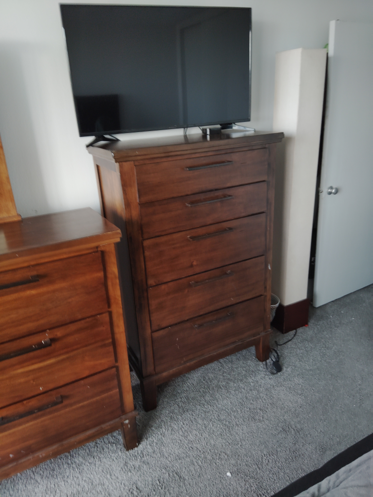 Wooden Bedroom Set - Dresser, Chest, Nightstand - photo 3