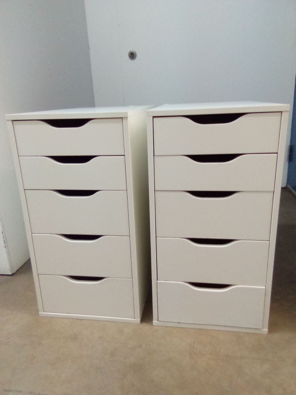 IKEA Alex Drawer Unit, White, 36x70 cm