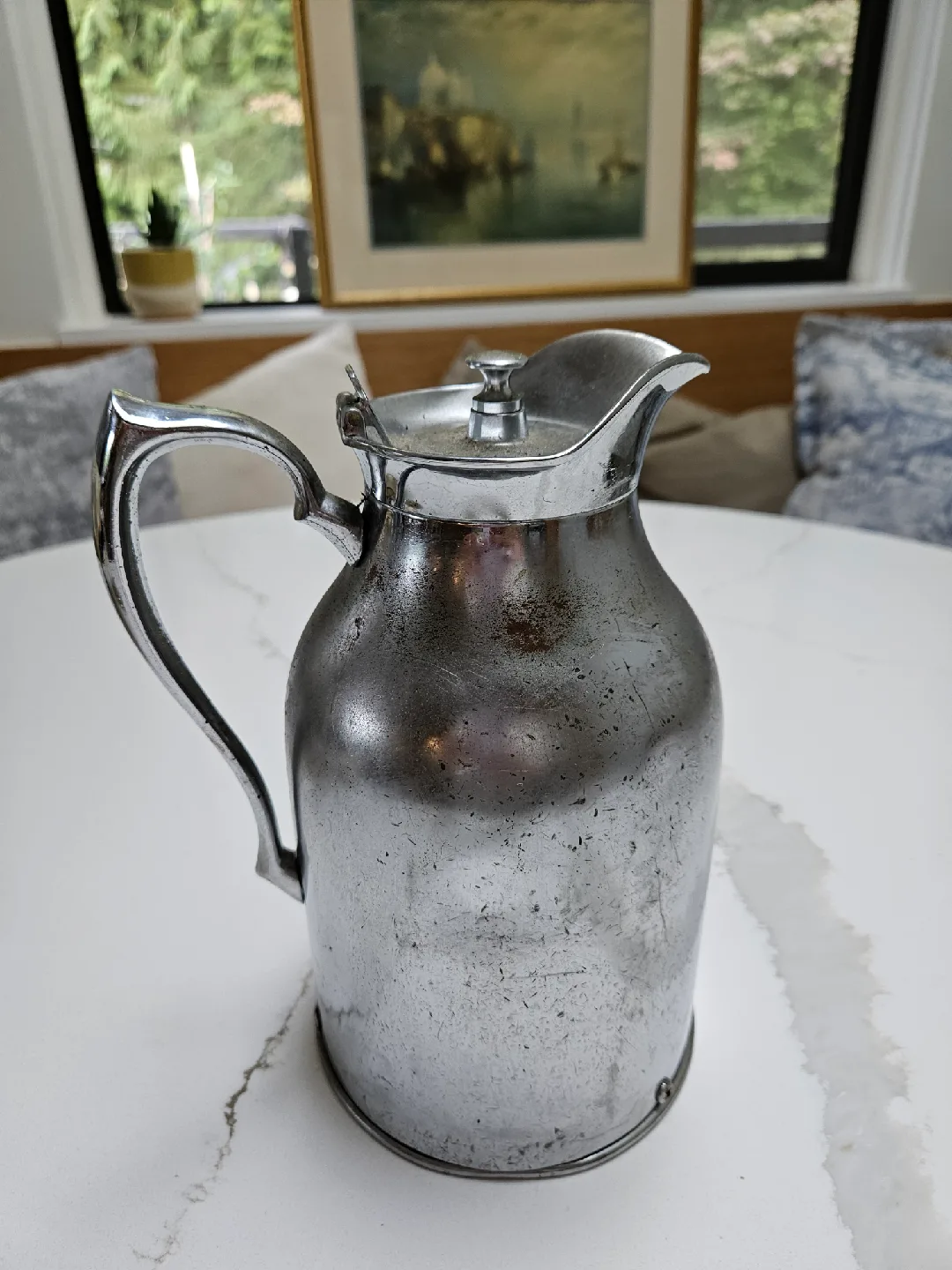 Vintage Thermos Bottle Co. Ltd. Toronto Carafe Pitcher Heavy image indicator(4)