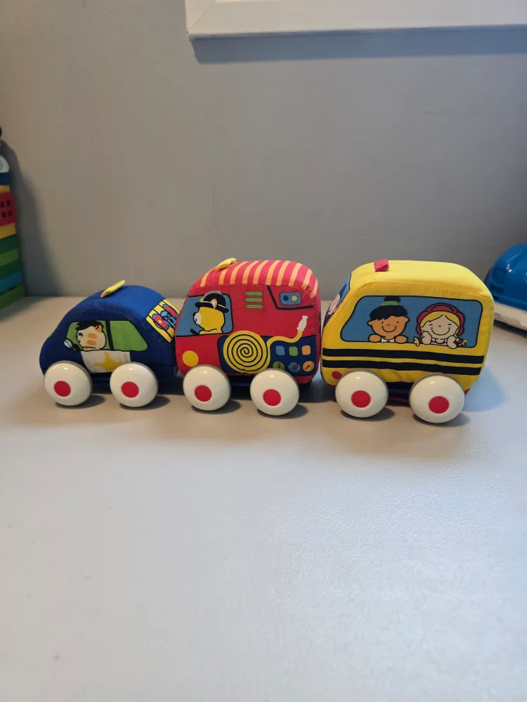 Melissa & Doug K's Kids Pull-Back Vehicle Set thumbnail
