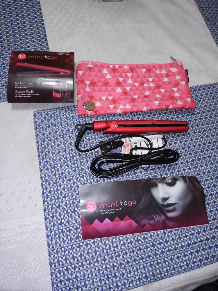 Tiri International Mini Togo Straightener Iron - New!