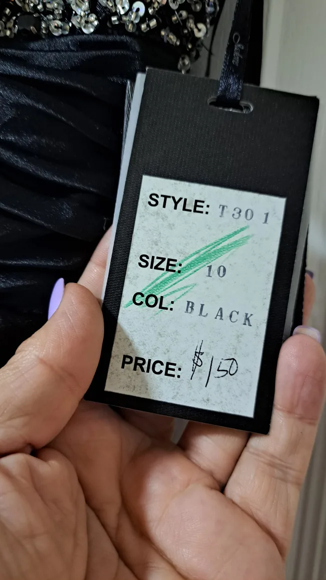 Jadore Black Dress never worn - Size 10 image indicator(2)