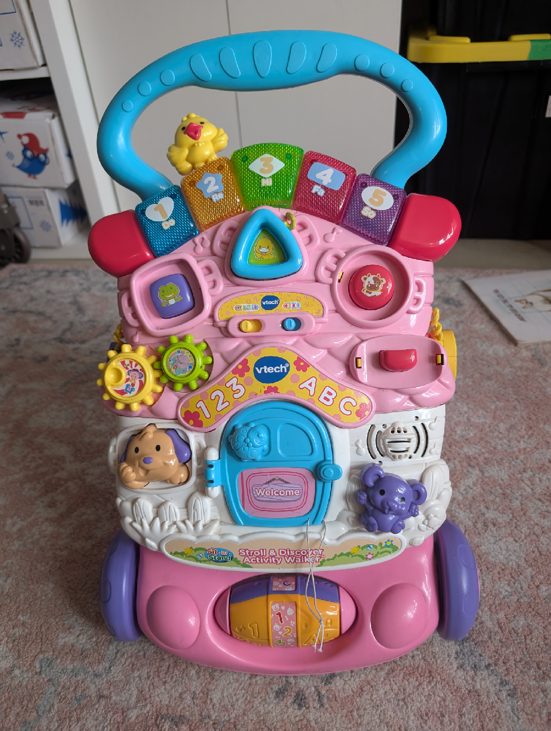VTech Sit-to-Stand Stroll & Discover Activity Walker