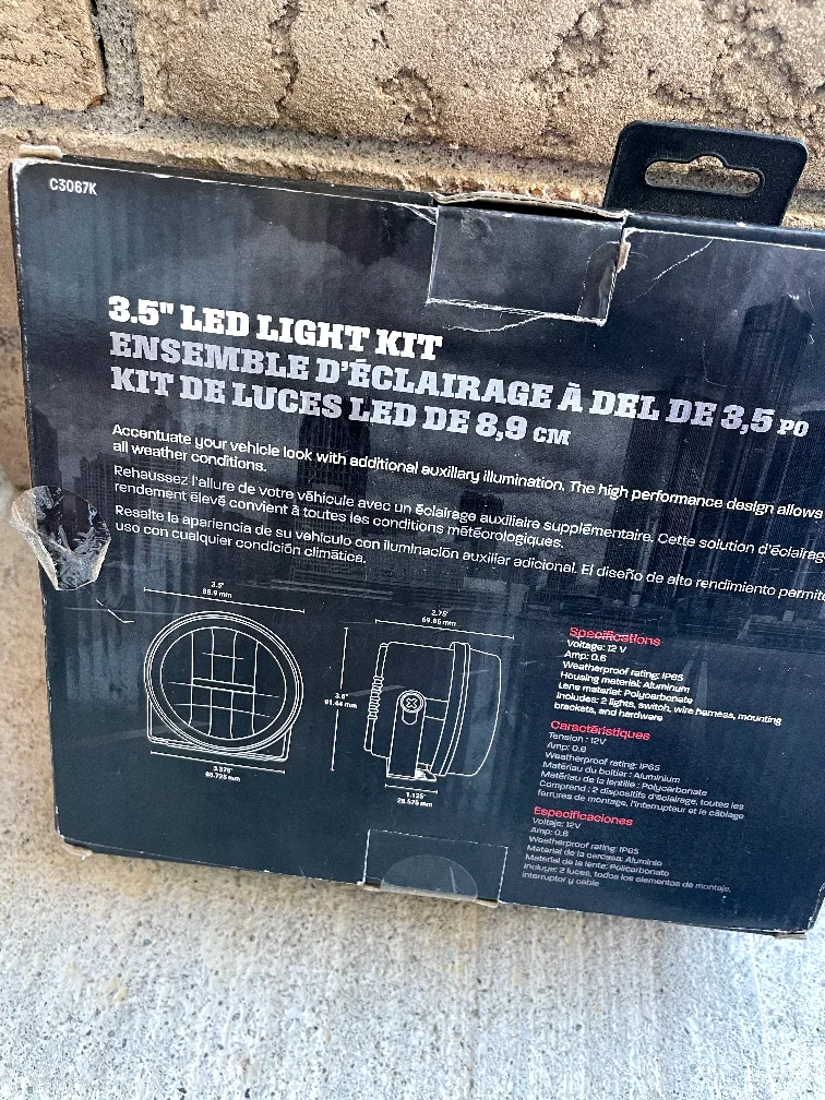 Blazer International 3.5" LED Light Kit - New in Box image indicator(4)