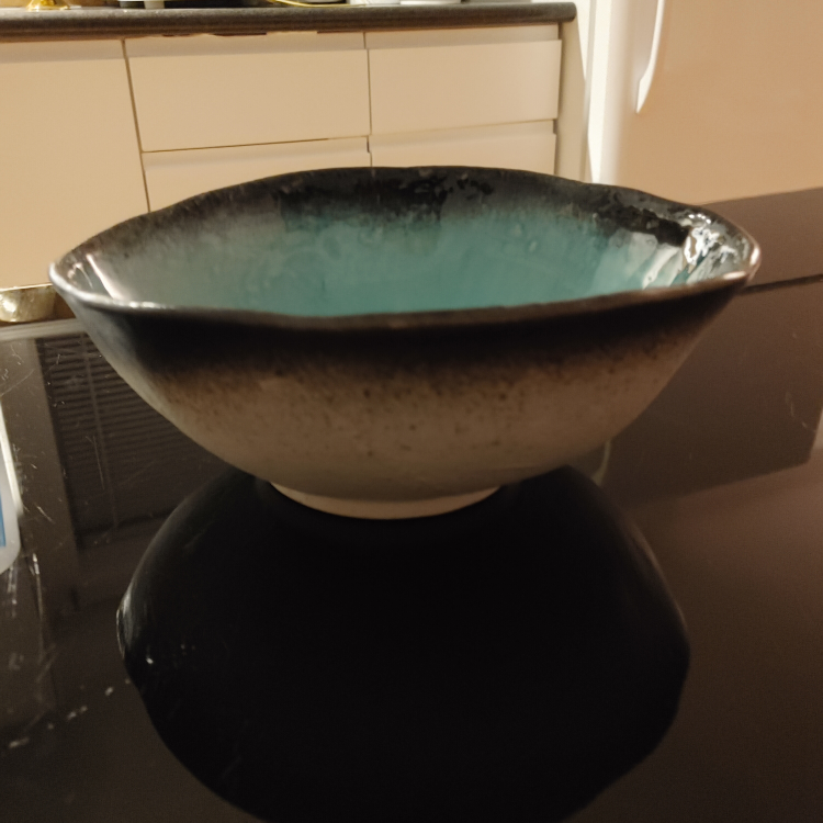 Handmade Ceramic Bowl - Turquoise - photo 2