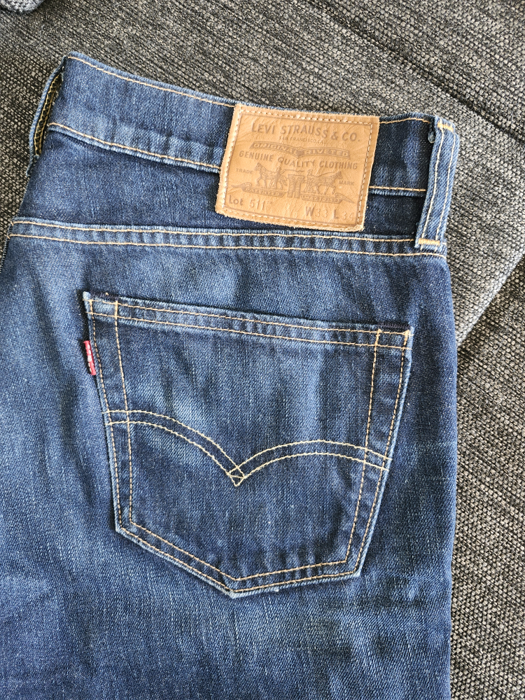 Levi's 511 Slim Fit Jeans W 33 L 34 - photo 2