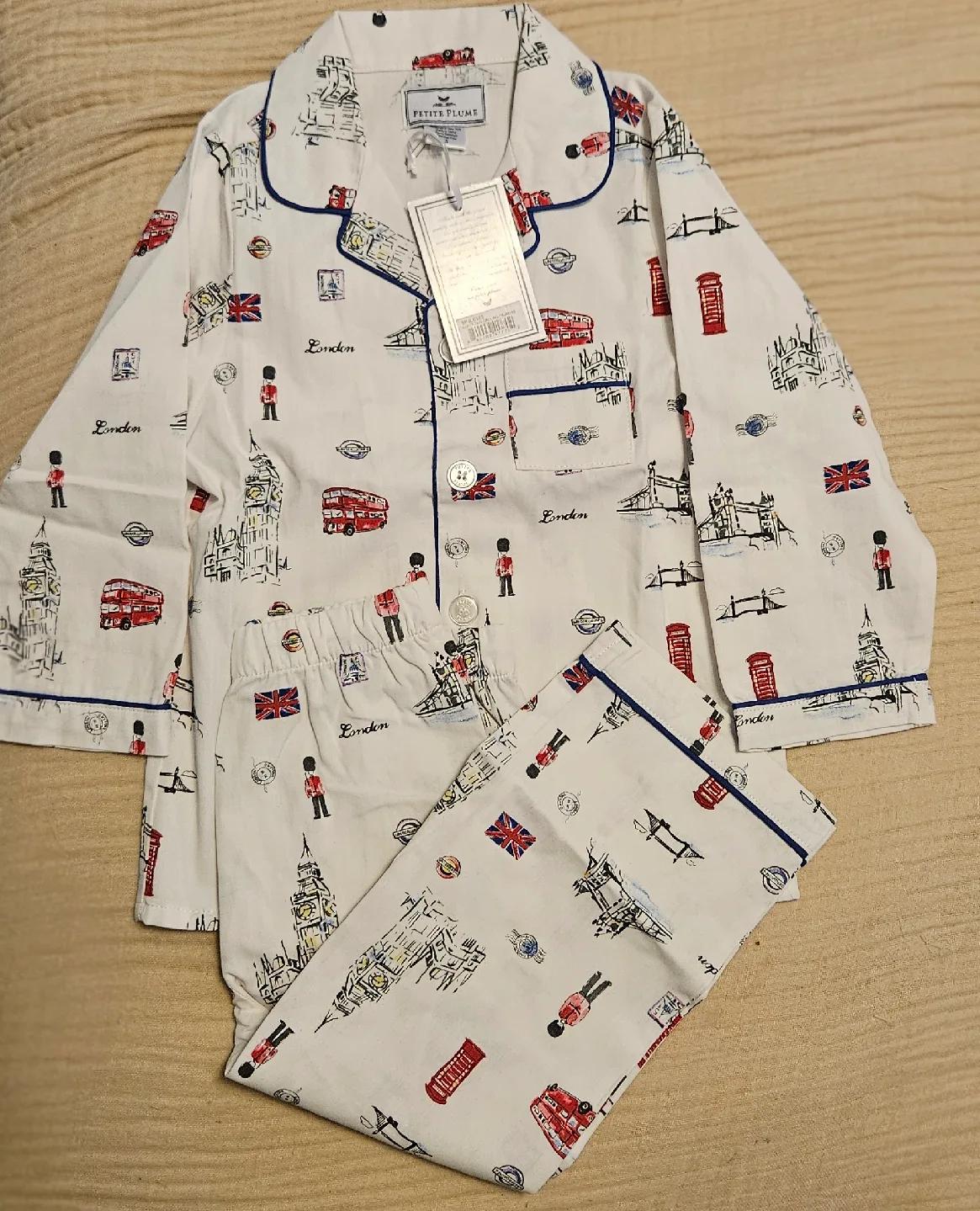 Brand New Petite Plume Kids' Pajama Set Size: 3, 5, 7 & 10 thumbnail