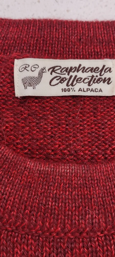 (NEW) Raphaela Collection 100% Alpaca Sweater thumbnail